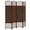 Brown, variant on HOMCOM 5.6ft Folding Room Divider, Freestanding Privacy Screen, White