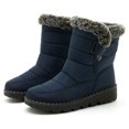thumbnail image 2 of Bottes d'Hiver pour Femmes, Mode, Confortables, Extérieur, Mi-Longues, Chaussures pour Temps Froid, Randonnée et Aventure, 2 of 8