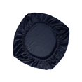 thumbnail image 4 of Elastic Computer Chair Slipcovers ,Stretchable Universal Comfort Rotating Chair Dark Blue, 4 of 9
