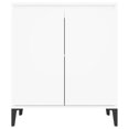 thumbnail image 3 of vidaXL Buffet Blanc 60x35x70 cm Bois d'Ingénierie, 3 of 4