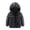 Noir, variante sur aohooy Manteau d'Hiver pour Enfants, Veste Matelassée pour Filles, Manteaux d'Hiver Chauds pour Bébé, Manteaux d'Hiver Brillants et Compressibles pour Garçons, pour l'École et les Activités Extérieures, Rose Vif, 3-4 Ans