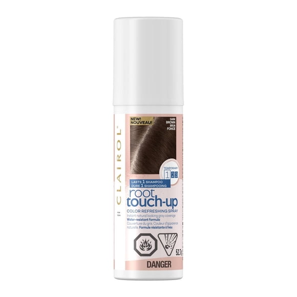 Clairol Root Touch-Up, Vaporisateur temporaire , #1 Retouche Racines au Canada, Couvre les cheveux gris, Couleur d’apparence naturelle instantanément