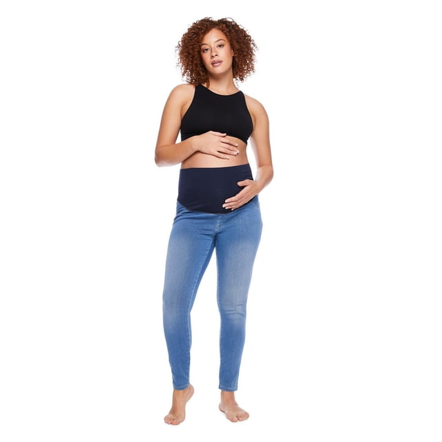 Paisley Sky Maternity Jegging