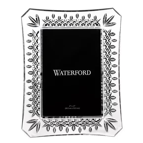 Cadre Waterford Lismore 5 Pouces X 7 Pieds' en Cristal Découpé à la Main