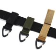 thumbnail image 3 of Outdoor Tactical Nylon Webbing Keychain Backpack Clasp Buckle Hook L4A0, 3 of 9