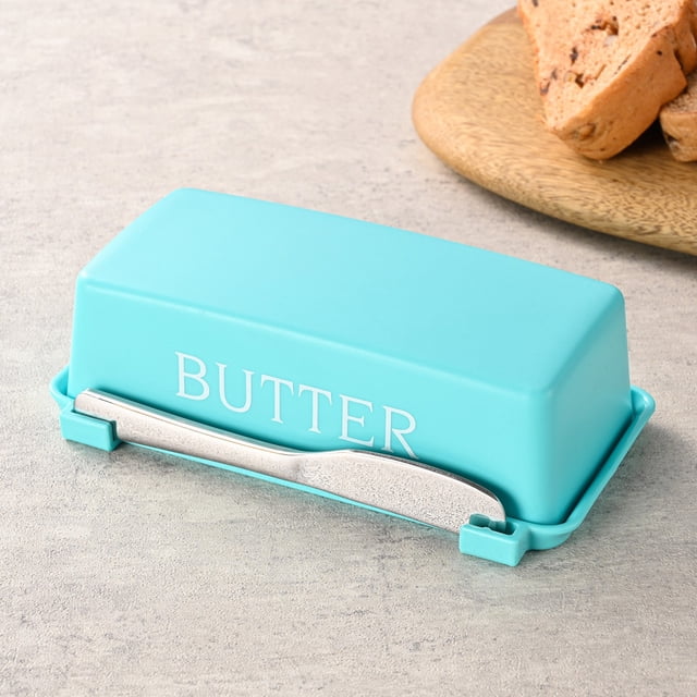 Cqxid Fresh Preservation Case Under $10 Butter Dish With Lid For Countertop Butter Crock With Stainless Multipurpose Butter Butter Container Kitchen For Wife Mother