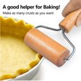 thumbnail image 3 of Rolling Pins for Baking,Small Wooden Rolling Pin 9.5cm Non Stick Dough Pastry Baking Tool for Kitchen, 3 of 9