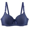 thumbnail image 2 of Women's Plus Size Seamless Wirefree Bra, Full Coverage Comfort Breathable Support Everyday T-Shirt Bra, 2 of 3