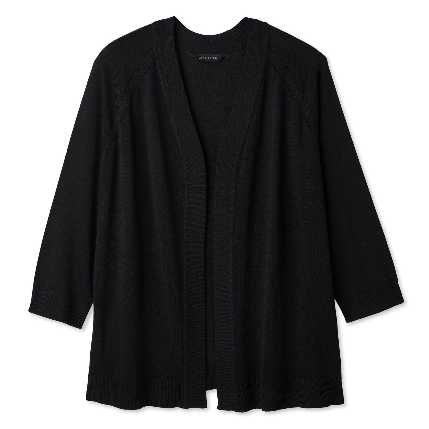 Lane Bryant Women's Plus 3/4 Sleeve Shrug