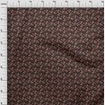 thumbnail image 4 of oneOone Polyester Spandex Black Fabric Floral Sewing Material Print Fabric By The Yard 56 Inch Wide, 4 of 4