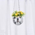 thumbnail image 3 of <p>Mirror Ball Flower Pot Ball Hanging Pot</p>, 3 of 7