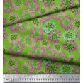 thumbnail image 3 of Soimoi Viscose Chiffon Fabric Flower Artistic Print Sewing Fabric Yard 42 Inch Wide, 3 of 3