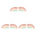 thumbnail image 2 of kurtrusly 2pieces Waterproof Rainbow Wall Sticker For Wide Range Of Decoration Needs PVC Rainbow Wall Stickers Safety And Reliable LGWS020 3Set, 2 of 6