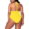 thumbnail image 2 of Pisexur Womens Plus Size Bikini High Waisted Swimsuits Two Piece Bathing Suits Tummy Control Swimwear, 2 of 6