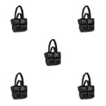 thumbnail image 1 of Baohd Larger Capacity Tote Bag With Big Opening For Easy Access Books Crossbody Bag black 5Set, 1 of 6