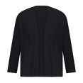thumbnail image 3 of Cardigans pour Femmes Chandails Blouse Décontractée pour Femmes Cardigan Doux et Ample Chandail Tricoté Hauts Courts Hauts d'Automne pour Femmes en Liquidation, 3 of 5