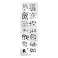 thumbnail image 1 of WIFKLSIIPG Printing Plate Nail Stainless Steel Printing Plate Blue Film Steel Plate Geometric Floral Series Colorful Printing Transfer Template, 1 of 6