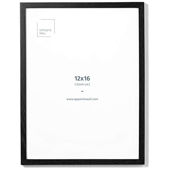 (19 ¾ x 27 ½ in | 50x70 cm) White Solid Oak Wood Picture Frame Poster Frame Wall Photo Frame
