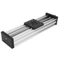 thumbnail image 3 of Screw Slide Linear Table, Durable Liner Slide, Practical 250-500Mm Black/Silver For 3D Printer Automation Industry Silver 250mm, 3 of 8