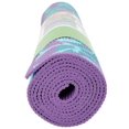 thumbnail image 3 of Gaiam 4mm Purple Yoga Mat - Moroccan Garden, 3 of 5