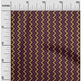 thumbnail image 1 of oneOone Cotton Flex Fabric Chevron Geometric Printed Fabric 1 Yard 40 Inch Wide, 1 of 4