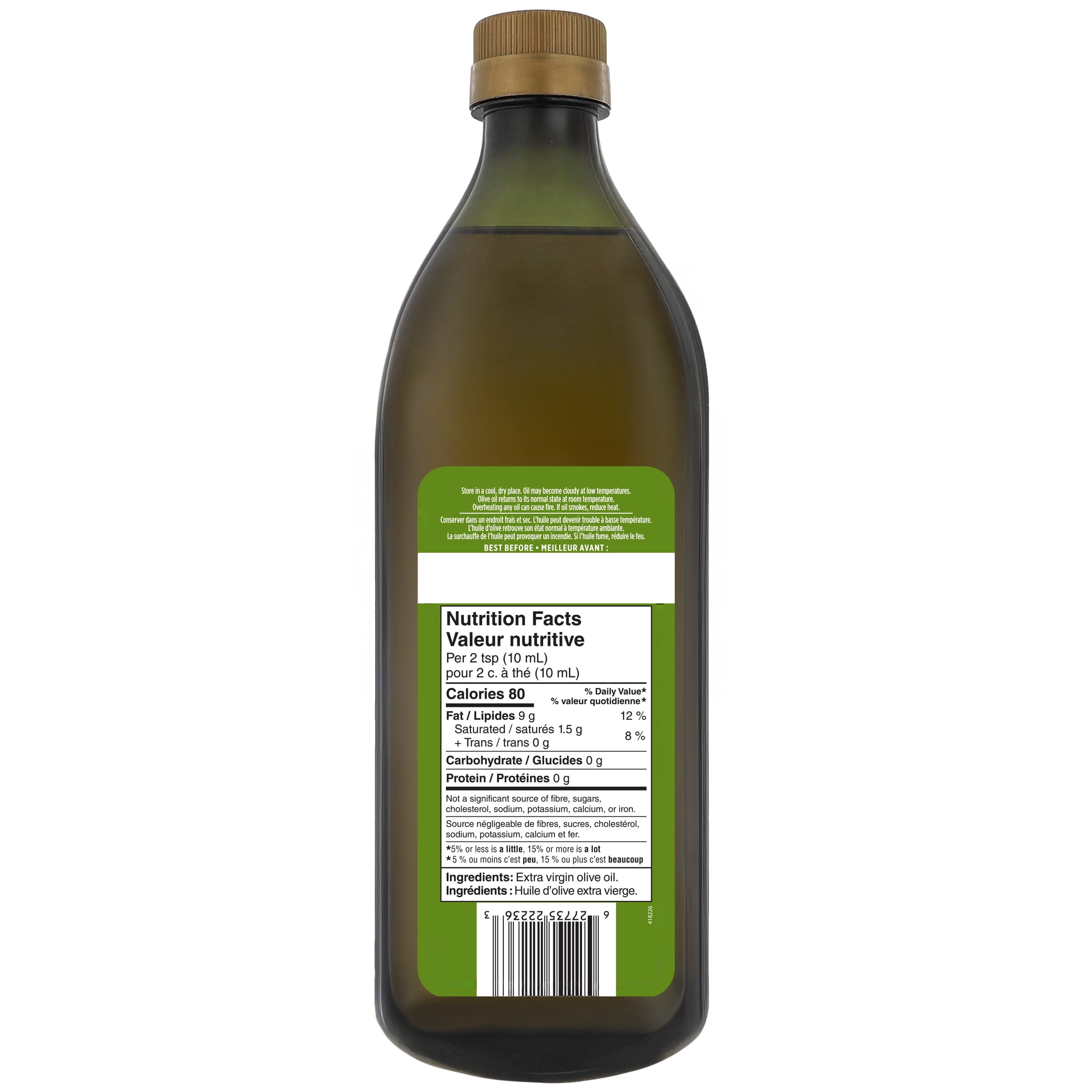 Olive oil extra virgin 1L 12個 Great Value Extra Virgin Olive Oil 1L - Walmart.ca