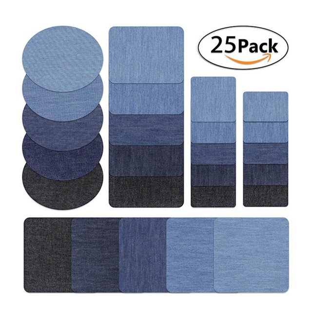 facefd Patchs pour Jeans Patchs Thermocollants Patchs en Denim pour Réparation de Vêtements