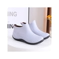 thumbnail image 3 of MAWCLOS Ladies Garden Shoe Casual Work Shoes Slip On Non-Slip Rain Boots Waterproof Kitchen Gray-2 6, 3 of 4