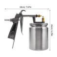 thumbnail image 2 of OUNONA High Efficiency Air Compressor Paint Sprayer for Home Use Applications Aluminum 70 oz, 2 of 8