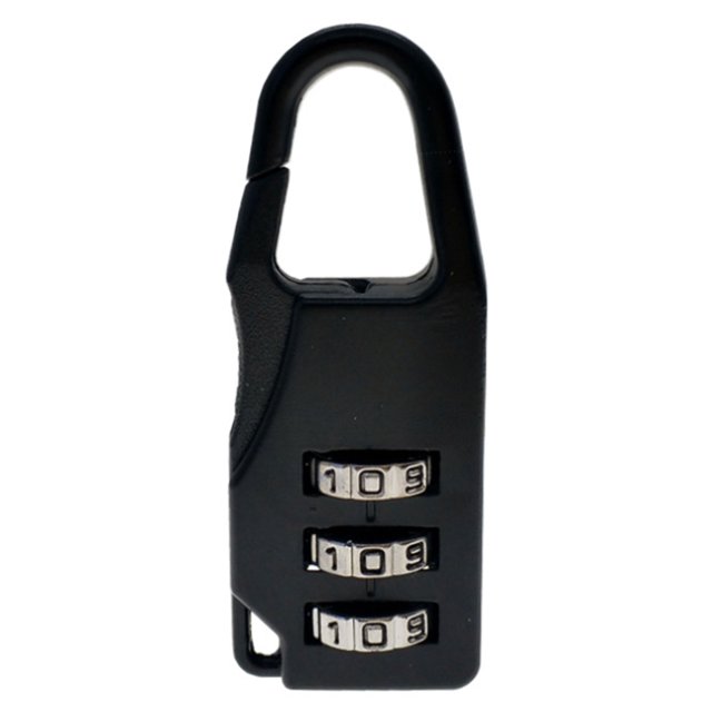 Amdohai 3 Dial Digit Number Code Password Combination Padlock Travel Security Safe Lock