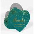 thumbnail image 3 of Inkdotpot Pack Of 100 Thanks For Celebrating With Me Birthday Favor Paper Tags Craft Real Gold Foil Hang Tags, 3 of 6