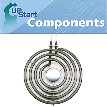 Replacement Whirlpool RF363PXPT1 6 inch 4 Turns Surface Burner Element - Compatible Whirlpool 660532 Heating Element for Range, Stove & Cooktop