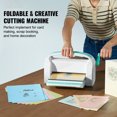 thumbnail image 2 of KFFKFF Hand-Operated Die Cutting & Embossing Device, Compact Cut Apparatus, 9 inch Entry Crafting Machine with Comprehensive Kit, Ideal for Artistic Endeavors,Scrapbooking, Card Creation and Crafting, 2 of 9