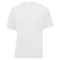 thumbnail image 1 of Soffe Men's Short Sleeve Henley Placket T-Shirt - M206, 1 of 1