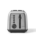 thumbnail image 1 of Stainless Steel 2-Slice Retro Toaster DT620, Bagel and Muffin Function, 7-Shade Settings., 1 of 4