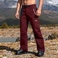 thumbnail image 4 of Cameland Unisexe Décontracté à la Mode Uni Patchwork Fermeture Éclair Multiples Poches Pantalon de Ski, 4 of 9