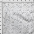 thumbnail image 3 of oneOone Polyester Lycra Fabric Line Geometric Â Printed Craft Fabric BTY 56 Inch Wide, 3 of 4