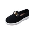 thumbnail image 1 of Tauxra Women Loafers for Work and Casual, Comfortable Slip on Shoes for Women with Cushioned Insole, Non Slip Walking Shoes for Women with Round Toe and ClassiTop, 1 of 9
