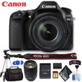 thumbnail image 2 of Canon EOS 80D DSLR Camera with 18-135mm Lens (Intl Model) Ultimate Bundle(International Model), 2 of 7