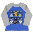 thumbnail image 2 of Star Wars Shirt Kids Toddler Chibi Characters Raglan T-Shirt (18 M), 2 of 4