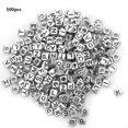 thumbnail image 4 of Acrylic Beads, Letters Beads, DIY Material,  Jewelry Accessories Multifunction DIY Accessary Bracelet For Home Jewelry Decor White,Colorful,Golden,Silver, 4 of 8