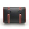 thumbnail image 2 of Becaristey Motorcycle Saddlebag For Bikers PU Leather Large Capacity Convenient And Practical Wear Resistant Black+Brown, 2 of 6