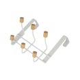 thumbnail image 1 of Youkk Solution de Rangement Mural Crochet Multiple Crochet de Porte Arrière Crochets Suspendus Etc. Blanc Six Perles, 1 of 6