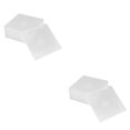 thumbnail image 1 of LNGOOR Set of 2 CD Package Media Video Storage Case Vinyl Display Bins White, 1 of 8