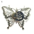 thumbnail image 2 of Christmas Tree Pendant Creative Hollow Carving Butterfly Shape Memorial Exquisite Home Pendant for Car Rearview Mirror, 2 of 9