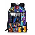 thumbnail image 1 of Fortnite Theme Backpack Kids Boys Back To School Bag Battle Royale Travel Outdoor Rucksack, 1 of 1