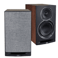 thumbnail image 1 of ELAC Uni-Fi Reference UBR62 Bookshelf Speakers (Black/Walnut Pair), 1 of 5