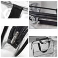thumbnail image 3 of Clear Travel Bags for Toiletries, Waterproof Clear Plastic Cosmetic Makeup Bags, 3 of 8