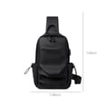 thumbnail image 3 of LSLJS Sling Bags Men and Women Shoulder Backpack Small Cross Body Chest Sling Backpack Sling Bag Crossbody Backpack for Men Women Sling Backpack Hiking Daypack Multip, Makeup Packages, 3 of 9