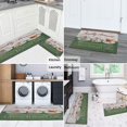 thumbnail image 2 of Coffee Mug Farmhouse Design Style Kitchen Rug Non Skid Non-Slip, Absorbent Mats Set Of 2 for Sink Waterproof Runner Rug for Laundry Room,kitchen Mats 17.7x24+17.7x48inch, 2 of 7